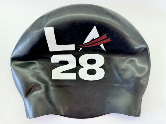 Silicone Black 'LA 2028' Cap