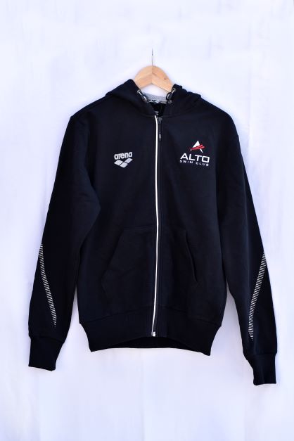 Parent Black Zip Up Hoodie